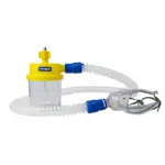 MACRONEBULIZADOR C/ TRAQUEIA EM SILICONE P/ AR COMPRIMIDO