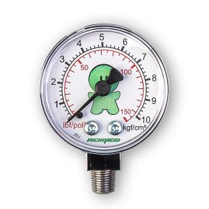 MANÔMETRO P/ VÁLVULA REDE 0 A 10 KG ROMED - Imagem 1