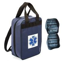 MOCHILA 192 AZUL NYLON ROMED