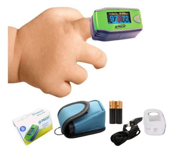 006291 OXÍMETRO DE DEDO COM CURVA PEDIÁTRICO