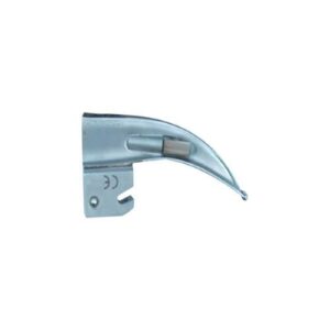 LÂMINA LARINGOSCÓPIO CURVA CONVENCIONAL AÇO INOX 0