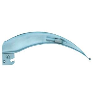 LÂMINA LARINGOSCÓPIO CURVA CONVENCIONAL AÇO INOX 4