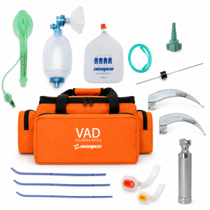 KIT BOLSA VIA AÉREA DIFÍCIL P/ INTUBAÇÃO ADULTO