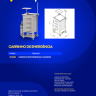 CARRINHO DE EMERGÊNCIA C/ 4 GAVETAS